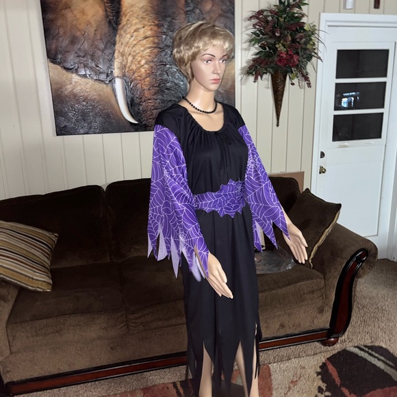 Rubie’s • Witch Of The Webs • Women • One Size • Purple/Black •Halloween Costume - Picture 11 of 15